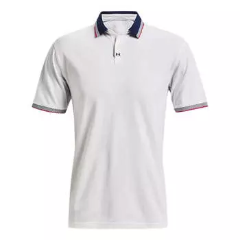 Рубашка поло ace polo shirt 'white' Under Armour, белый
