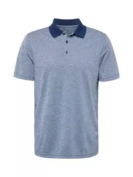Рубашка поло ADIDAS GOLF Performance Shirt, цвет dark blue/mottled blue
