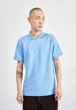 Рубашка-поло adidas Originals, светло-голубая