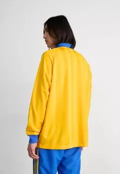 Рубашка-поло adidas Originals, желтого цвета