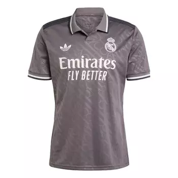 Рубашка поло ADIDAS PERFORMANCE Performance Shirt Real Madrid 24/25, темно-серый