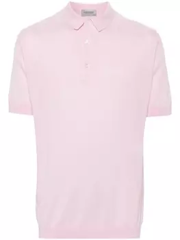 Рубашка поло Adrian John Smedley, розовый