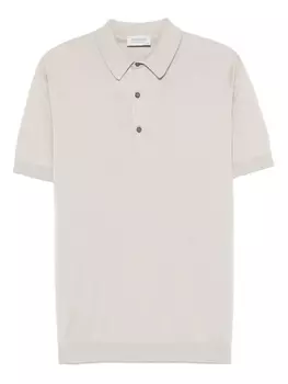 Рубашка поло Adrian John Smedley, серый