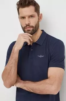 Рубашка поло Aeronautica Militare, темно-синий