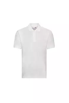 Рубашка-поло Академии AWDis, белый