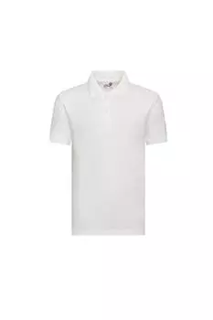 Рубашка-поло Академии AWDis, белый