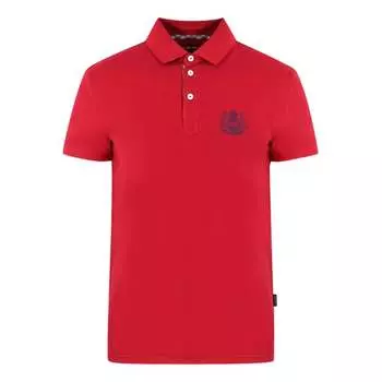 Рубашка-Поло Aldi Aquascutum, красный