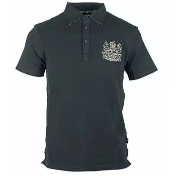 Рубашка-Поло Aldi's с логотипом Aquascutum, черный