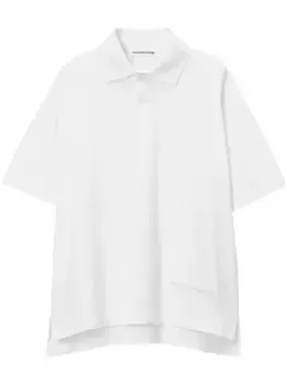Рубашка поло Alexander Wang, белый