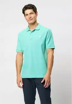 Рубашка поло ALFRED U.S. Polo Assn., зеленый