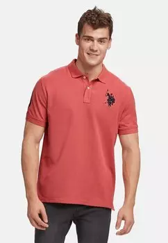 Рубашка-поло ALFREDO U.S. Polo Assn., цвет mineral red