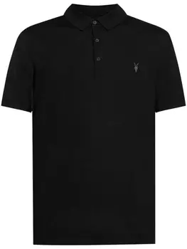 Рубашка поло AllSaints Mode, черный