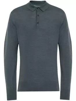 Рубашка поло AllSaints Mode, синий