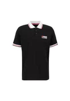 Рубашка-поло Alpha Industries " Alpha Industries Мужчины - Рубашки-поло контрастного поло", черный