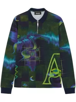 Рубашка поло Apae с длинными рукавами Ahluwalia, зеленый