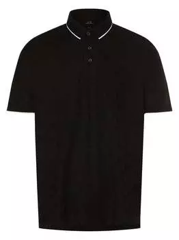 Рубашка поло Armani Exchange, черный