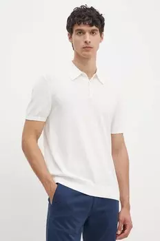Рубашка-поло Armani Exchange из хлопка, белый