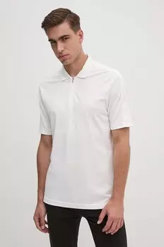 Рубашка-поло Armani Exchange из хлопка, белый