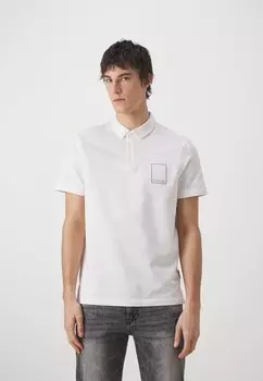 Рубашка поло Armani Exchange, молочный