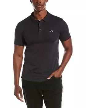 Рубашка поло Armani Exchange, синий