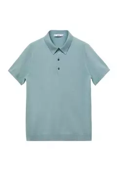 Рубашка поло ARRAONA Mango, бирюзовый