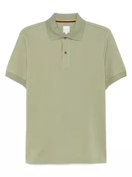 Рубашка-поло Artist-Stripe Paul Smith, зеленый
