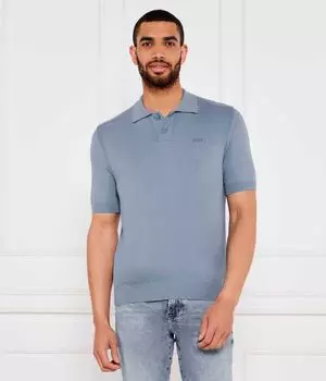 Рубашка поло asac_p Regular fit Boss Orange, синий