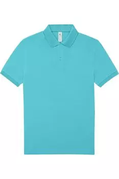 Рубашка-поло B&C, бирюзовый