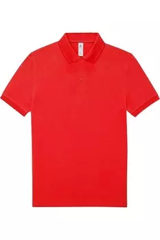 Рубашка-поло B&C, красный