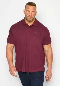 Рубашка-поло BadRhino, цвет maroon