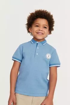 Рубашка поло Baker by Ted Baker, синий