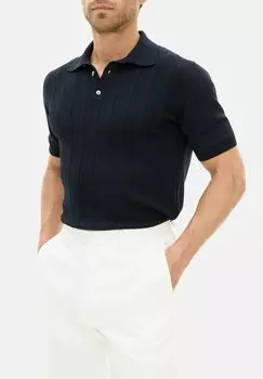 Рубашка поло BARTO Oscar Jacobson, темно-синий
