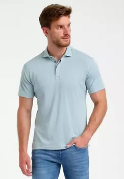 Рубашка поло BASIC WITH HIDDEN BUTTONS Gabbiano, ярко-синий