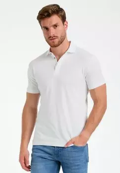 Рубашка поло BASIC WITH HIDDEN BUTTONS Gabbiano, белый