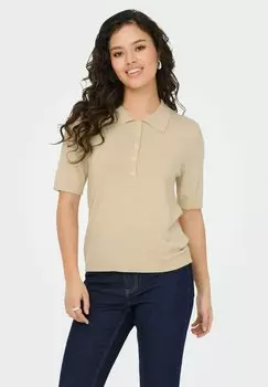 Рубашка поло BASICA JDY, кремовый