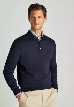 Рубашка-поло BD LS Faonnable, цвет marine blue