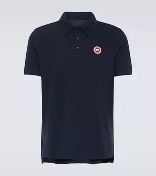 Рубашка-Поло Beckley из хлопка Canada Goose, синий