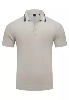 Рубашка поло behype Shirt, серый