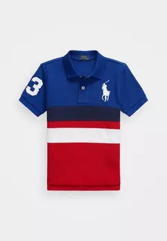 Рубашка поло BIG PONY COTTON MESH POLO SHIRT Ralph Lauren, разноцветный