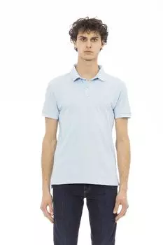 Рубашка-поло Billionaire S/s "bb" Embroidery, светло-голубой