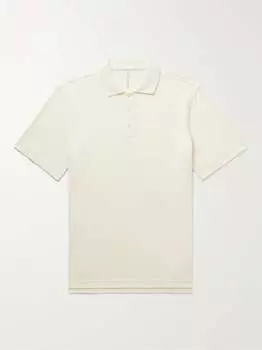 Рубашка поло Birdie из переработанного пике OUTDOOR VOICES, кремовый