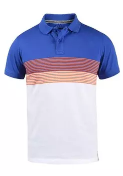 Рубашка поло BLEND Shirt Fabi, цвет blue/white