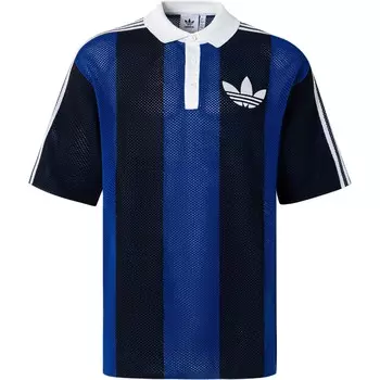 Рубашка поло BLOKECORE унисекс черная Adidas Originals, черный