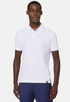 Рубашка-поло Boggi Milano, цвет white