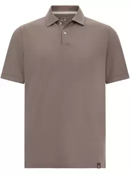 Рубашка-поло Boggi Milano S.Caf, коричневый