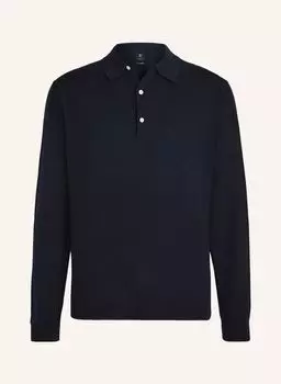 Рубашка поло BOGGI MILANO Strick Regular Fit, синий