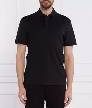 Рубашка поло Boss Green, черный