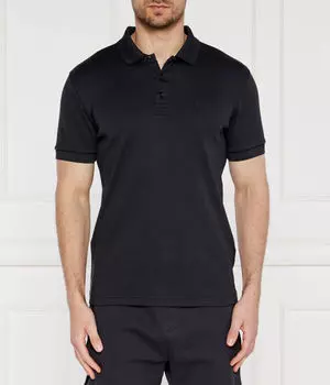 Рубашка поло Boss Green, синий