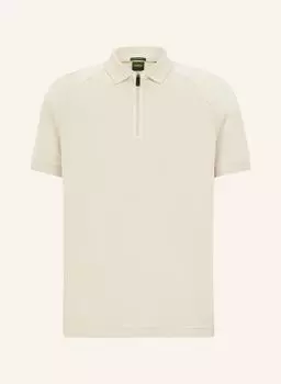 Рубашка поло BOSS Jersey PHILIX Regular Fit, бежевый