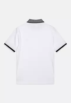 Рубашка поло BOSS Kidswear, белый